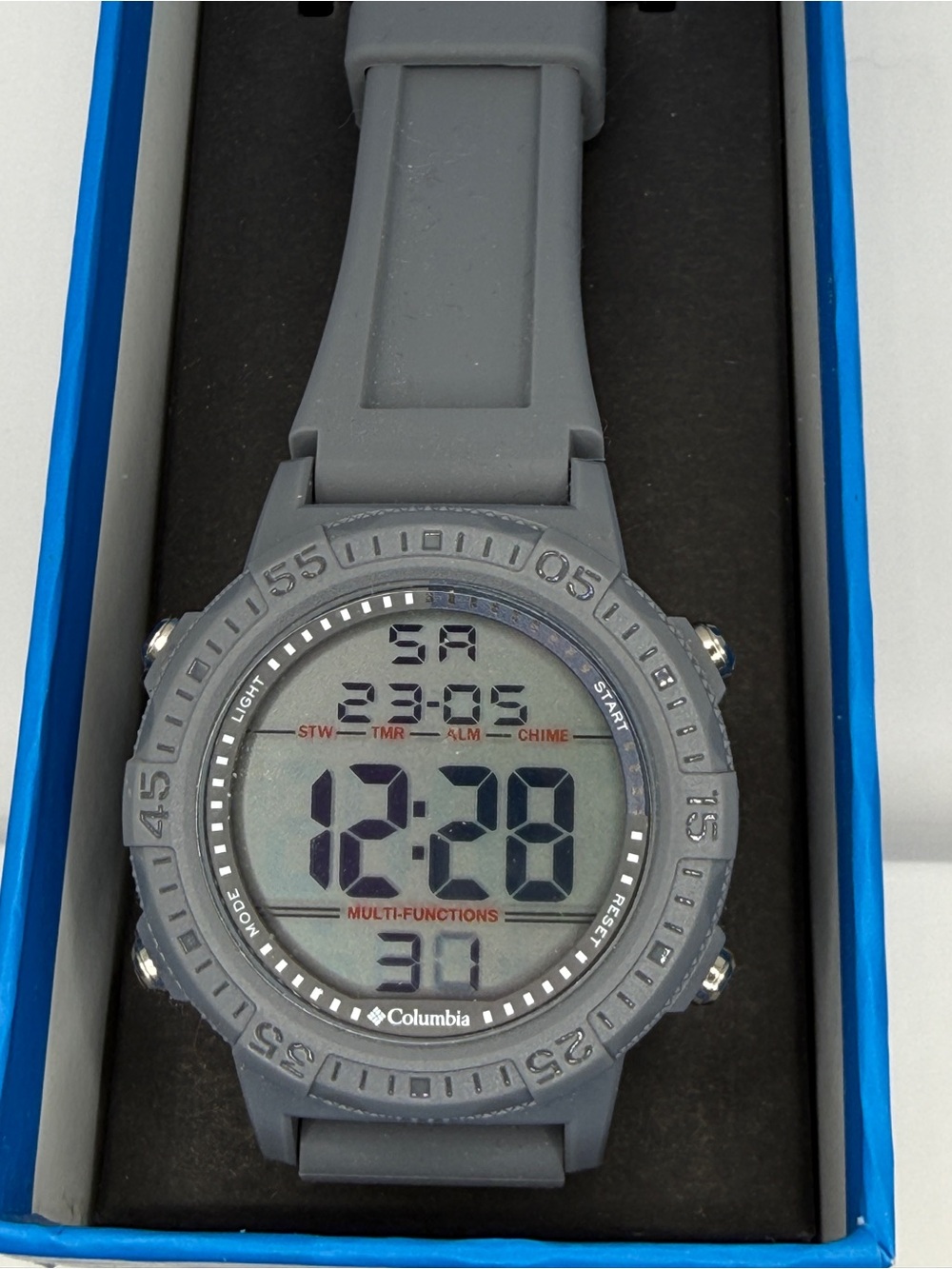Columbia Gray Digital Multi-Function Watch